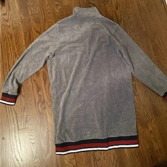 Nike Gray Women’s Fleece Sweater Dress - Picture 2 of 2